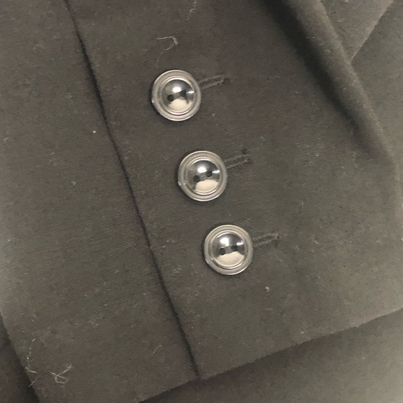 Byer black blazer lapeled 2 button jacket S - Picture 6 of 11